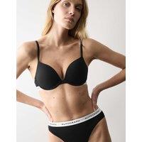 Autograph Lille Wired Push-Up Plunge Bra (A-E) Black
