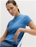 Pure Cotton Waffle T-Shirt