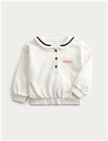 Cotton Rich Sailor Sweatshirt (0-3 Yrs)