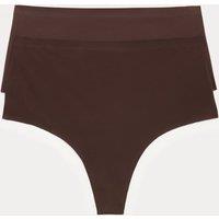 Body by M&S 2 Pack Body Invisibles No VPL Shaping Thongs Zircon