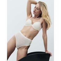 Body by M&S Body Lace Light Control Shaping Thong Ivory