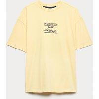 M&S Pure Cotton Williams Racing Graphic T-Shirt (6-16 Yrs) Yellow