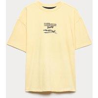 M&S Pure Cotton Williams Racing Graphic T-Shirt (6-16 Yrs) Yellow