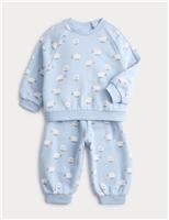 2 Piece Cotton Rich Sheep Outfit (0-3 Yrs)