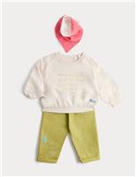 3 Piece Cotton Rich Adventure Outfit (0-3 Years)