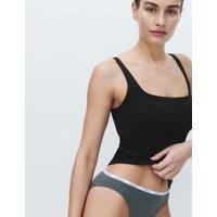 M&S Secret Support Scoop Neck Bra Vest Black