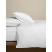 M&S Egyptian Cotton 400 Thread Count Silky Bedding Set White
