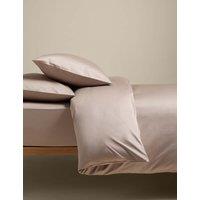M&S Egyptian Cotton 400 Thread Count Silky Bedding Set Putty