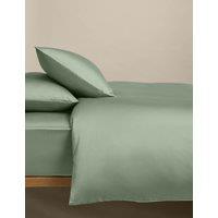 M&S Egyptian Cotton 400 Thread Count Silky Bedding Set Sage