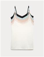 5 Pack Cotton Rich Strappy Vests
