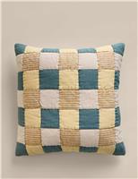 Pure Cotton Quilted Patchwork Cushion