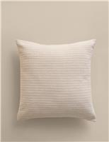 Pure Cotton Woven Stripe Cushion
