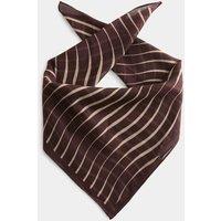 M&S Pure Cotton Patterned Bandana Brown