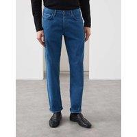 Autograph Straight Fit Lightweight Selvedge Jeans Blue