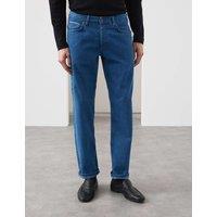 Autograph Straight Fit Lightweight Selvedge Jeans Blue