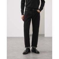 Autograph Straight Fit Heavyweight Selvedge Jeans Black
