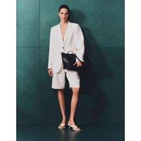 Autograph Pure Linen Tailored Shorts Soft White