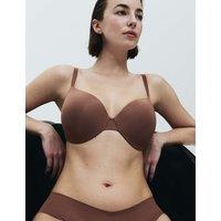 Body by M&S Body Invisibles Padded Wired Demi Cup Bra (F+) Jasper