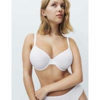 Body by M&S Body Invisibles Non-Padded Wired Demi Cup Bra F+ White