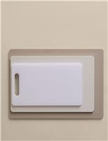 M&S Set of 3 Plastic Chopping Boards Grey Mix