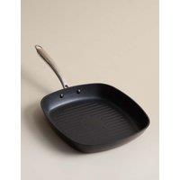 M&S Non-Stick Pro 26cm Griddle Pan Black