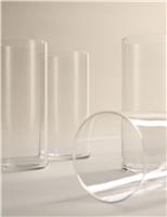 Set of 4 Straight Sided Hi Ball Glasses