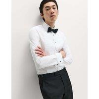 M&S Extra Slim Fit Luxury Cotton Dress Shirt White