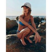 M&S Padded Ring Detail Scoop Neck Bikini Top Cobalt