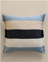 Pure Cotton Woven Striped Outdoor Cushion