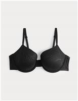 Body Lace Wired Demi Cup Bra (A-E)