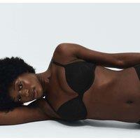 Body by M&S Body Lace Wired Demi Cup Bra A-E Black