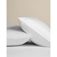 M&S 2 Pack Egyptian Cotton 400 Thread Count Silky Pillowcases White