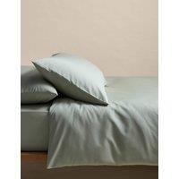 M&S Stay Cool Lyocell Rich Bedding Set Sage