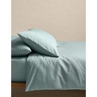 M&S Stay Cool Lyocell Rich Bedding Set Seafoam