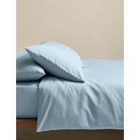 M&S Stay Cool Lyocell Rich Bedding Set Dusty Blue