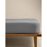 M&S Stay Cool Lyocell Rich Fitted Sheet Marble
