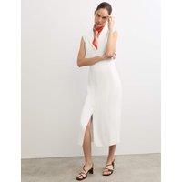 JAEGER Midi Tailored Dress Ivory