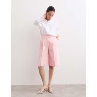 JAEGER Pure Cotton Textured Shorts Blush