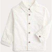 M&S Pure Cotton Shirt (0-3 Yrs) White