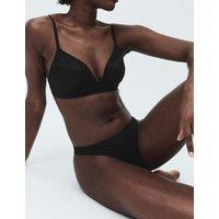 Body by M&S Body Lace Non Wired Plunge Bra A-E Black