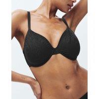 Body by M&S Body Lace Wired Demi Cup Bra (F+) Black