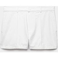 Goodmove Elasticated Waist 3 Inch Shorts White