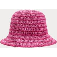 M&S Kids' Striped Crochet Hat (18 Mths-13 Yrs) Pink Mix