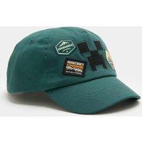 M&S Kids Pure Cotton Minecraft Cap (3-13 Yrs) Green