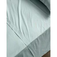 M&S Stay Cool Lyocell Rich Flat Sheet Seafoam
