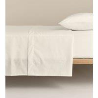M&S Stay Cool Lyocell Rich Flat Sheet Cream