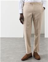 Tailored Fit Merino Wool Rich Trousers