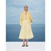 M&S Lyocell Rich Bomber Jacket with Linen Citrus