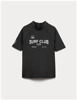 Surf Club Slogan Rash Vest (6-16 Yrs)
