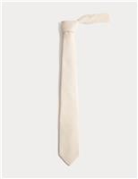 Textured Linen Rich Tie